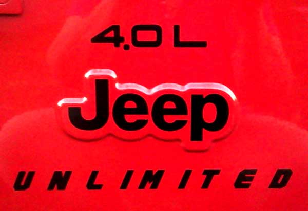 Jeep Lettering Jeep Lettering