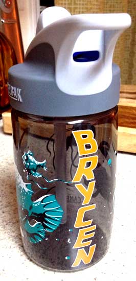 Water Bottle Lettering Water Bottle Lettering