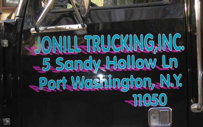 Dump Truck Lettering Dump Truck Lettering