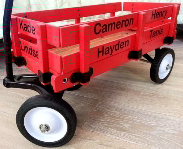 Kids Wagon Lettering Kids Wagon Lettering