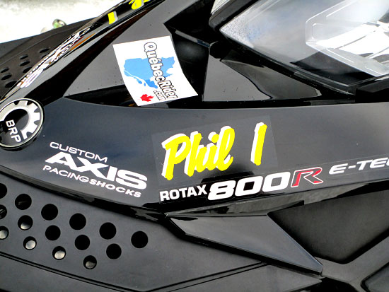 Snowmobile Decal Snowmobile Decal
