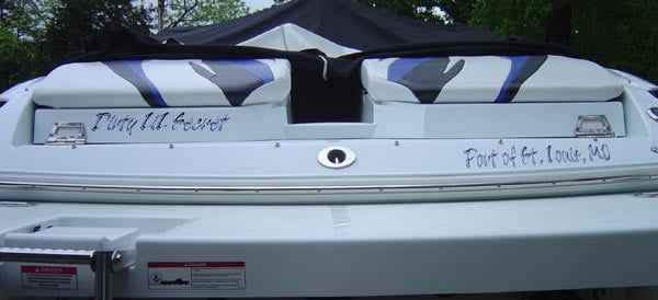 Boat Lettering Boat Lettering