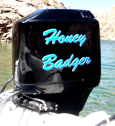 Boat Motor Lettering Boat Motor Lettering