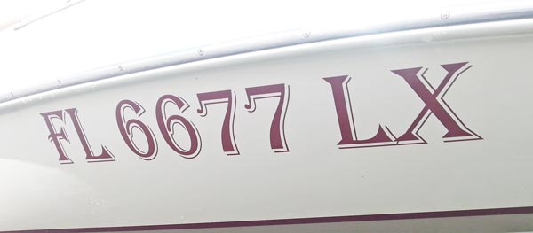 Custom Boat Numbers Custom Boat Numbers