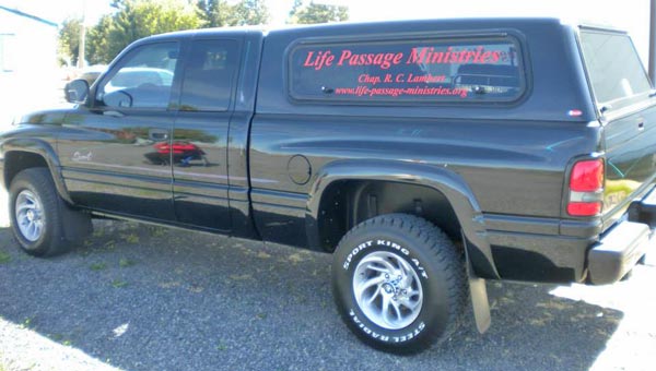 Custom Ministry Truck Lettering Custom Ministry Truck Lettering