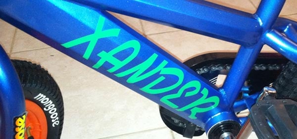 Custom Bike Lettering Custom Bike Lettering