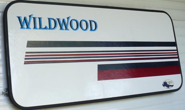 Custom RV Sign Lettering Custom RV Sign Lettering