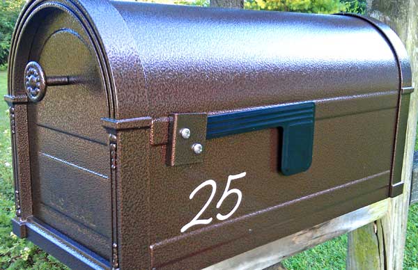 Vinyl Mailbox Lettering Vinyl Mailbox Lettering