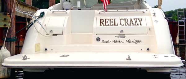 Vinyl Boat Lettering Vinyl Boat Lettering