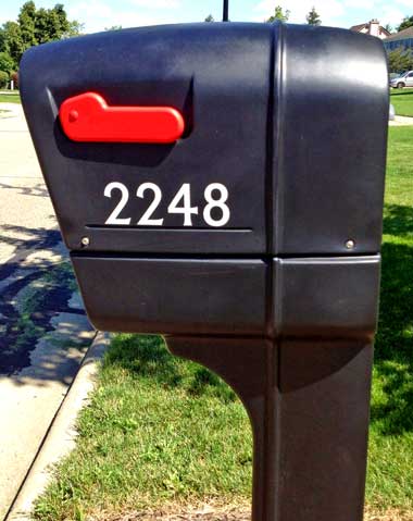 Vinyl Mailbox Vinyl Mailbox