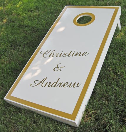 Customized Vinyl Corn Hole Boards Customized Vinyl Corn Hole Boards