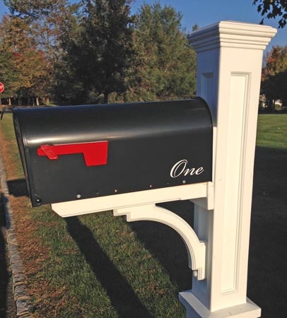 Custom Mailbox Decal Custom Mailbox Decal