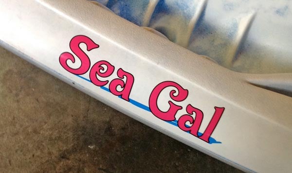 Custom Vinyl Boat Name Custom Vinyl Boat Name