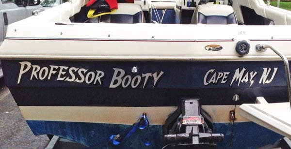 Custom Boat Name Lettering Custom Boat Name Lettering