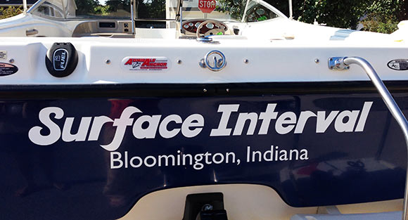 Vinyl Lettering for a Boat Vinyl Lettering for a Boat