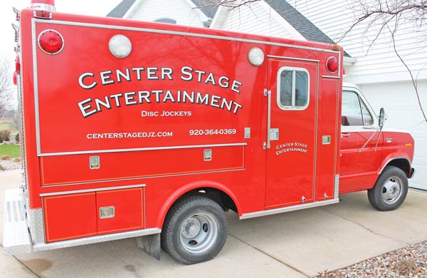 Custom Vintage Ambulance Lettering Custom Vintage Ambulance Lettering