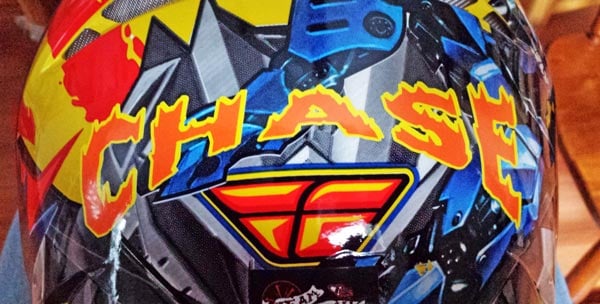 Custom Helmet Lettering Custom Helmet Lettering