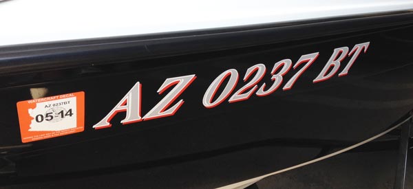 Custom Boat Lettering Custom Boat Lettering