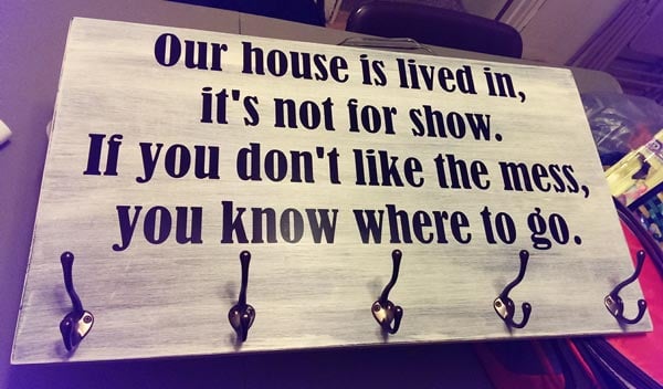 Custom House Sign Lettering Custom House Sign Lettering