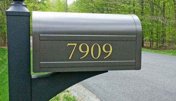 Custom Mailbox Letters Custom Mailbox Letters