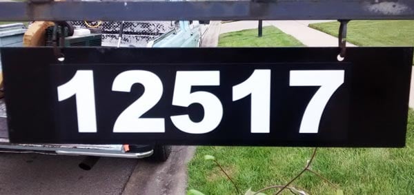 Custom Mailbox Numbers Custom Mailbox Numbers
