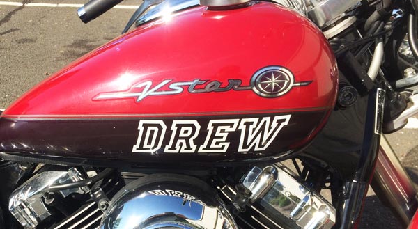 Motorcycle Engine Vinyl Decal Motorcycle Engine Vinyl Decal