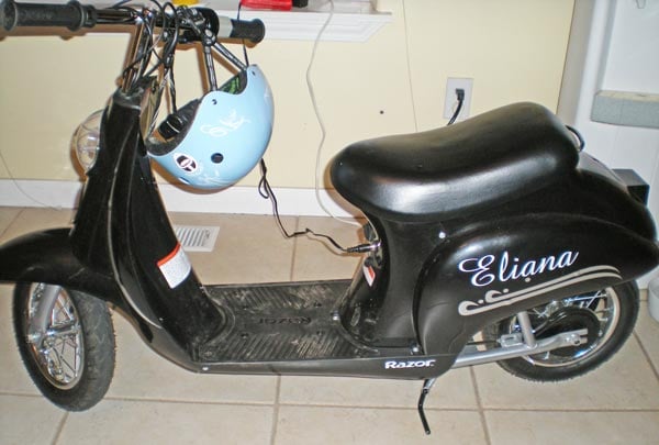 Custom Scooter Name Lettering Custom Scooter Name Lettering