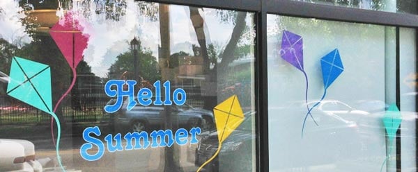 Custom Store Window Lettering Custom Store Window Lettering