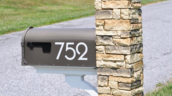 Custom Mailbox Decals Custom Mailbox Decals