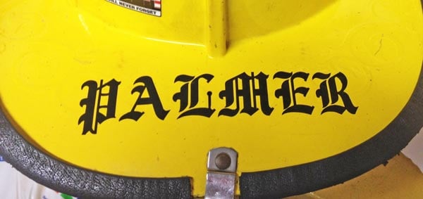 Custom Firefighter Helmet Name Letters Custom Firefighter Helmet Name Letters