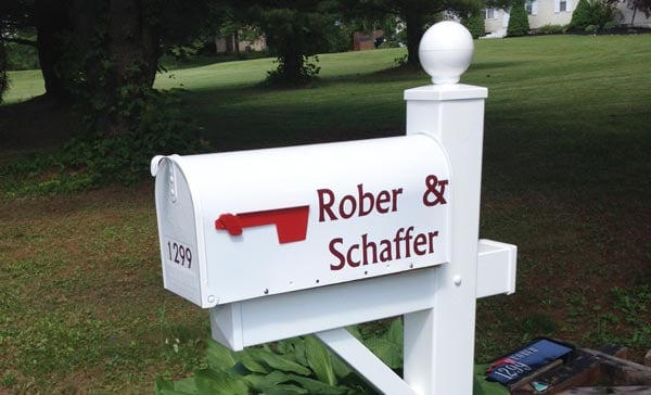 Custom Mailbox Letters Custom Mailbox Letters