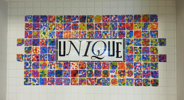 Custom High School Wall Design Custom High School Wall Design