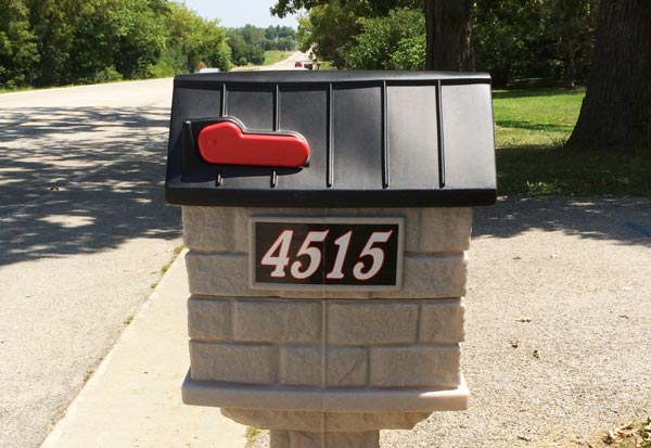 Custom Mailbox Numbers Custom Mailbox Numbers