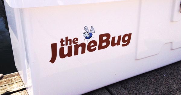 Custom Dock Box Lettering Custom Dock Box Lettering