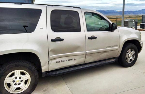 Funny Truck Dent Lettering Funny Truck Dent Lettering