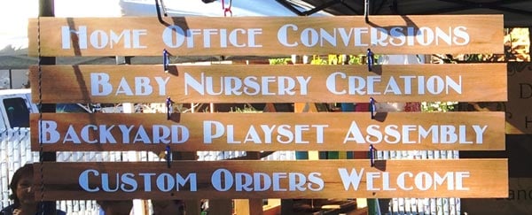 Custom Wooden Business Sign Lettering Custom Wooden Business Sign Lettering