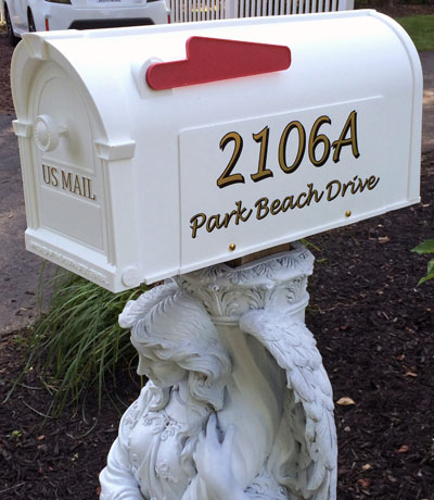 Custom Mailbox Decals Custom Mailbox Decals