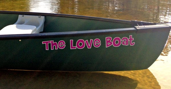 Custom Canoe Decals Custom Canoe Decals