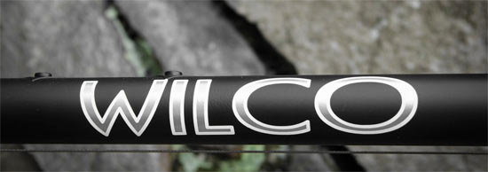 Vinyl Lettering On Custom Bicycle Frame Vinyl Lettering On Custom Bicycle Frame