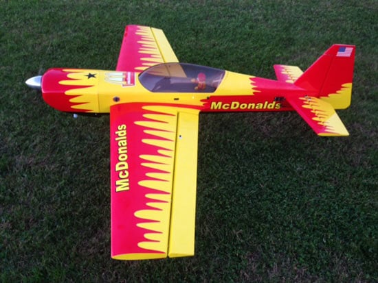 Vinyl Lettering For Custom RC Airplane Vinyl Lettering For Custom RC Airplane