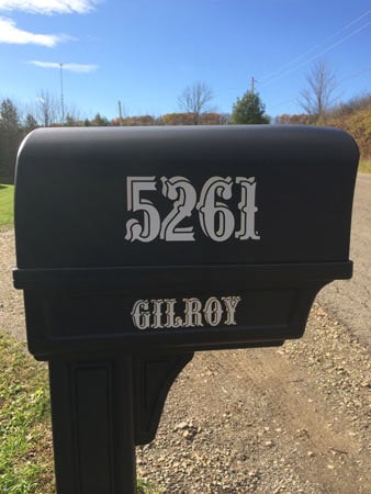 Reflective Vinyl Numbers For Mailbox Reflective Vinyl Numbers For Mailbox