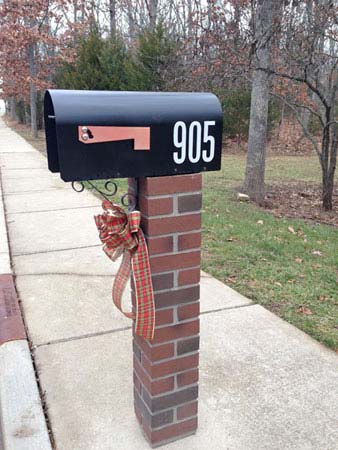 Custom Vinyl Mailbox Numbers Custom Vinyl Mailbox Numbers