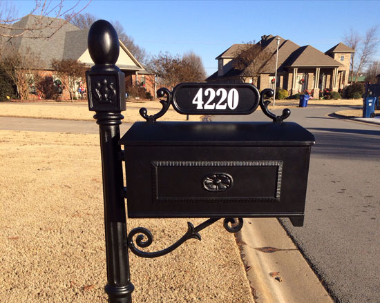 Custom Vinyl Mailbox Numbers Custom Vinyl Mailbox Numbers