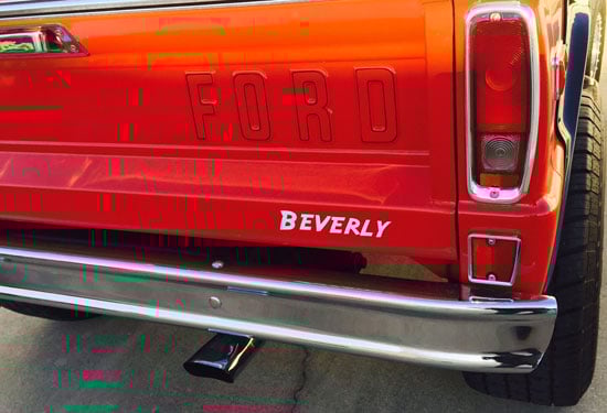 Custom Vinyl Name For Truck Custom Vinyl Name For Truck