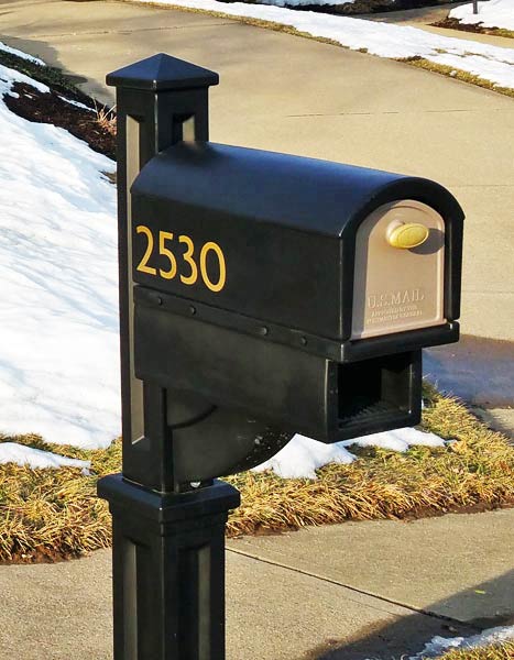 Custom Vinyl Mailbox Numbers Custom Vinyl Mailbox Numbers