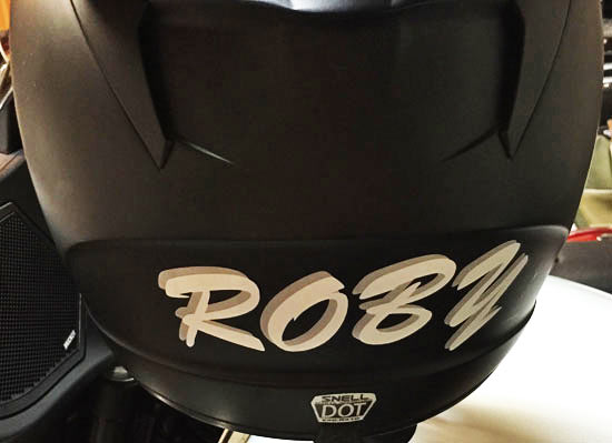 Custom Vinyl Lettering For Motorcycle Helmet Custom Vinyl Lettering For Motorcycle Helmet