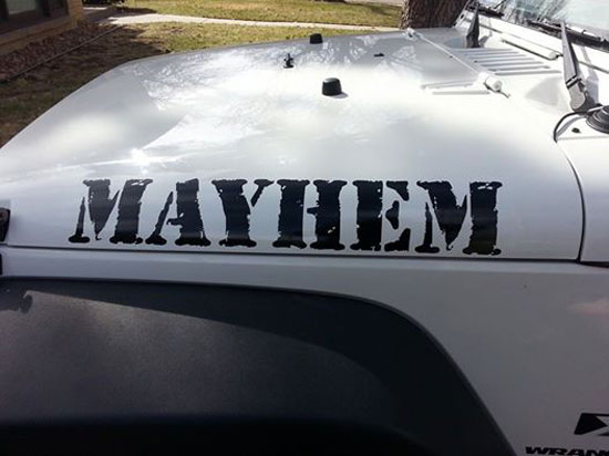 Custom Vinyl Lettering For Jeep Custom Vinyl Lettering For Jeep