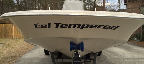 Custom Vinyl Boat Name Custom Vinyl Boat Name