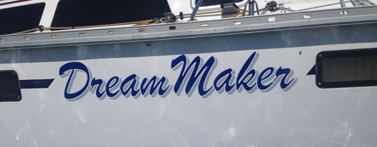 Custom Vinyl Lettering For Boat Name Custom Vinyl Lettering For Boat Name
