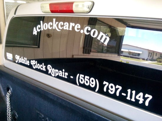 Custom Vinyl Vechile Window Lettering Custom Vinyl Vechile Window Lettering